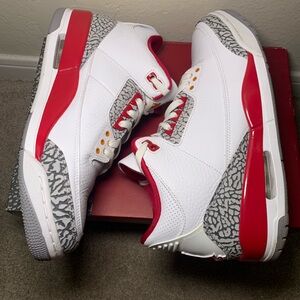 Jordan 3 Cardinal Red